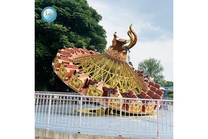Amusement Carnival Attraction Popular Dancing Magical Flying Turntable Rides Crazy Dance Ballerina Ride