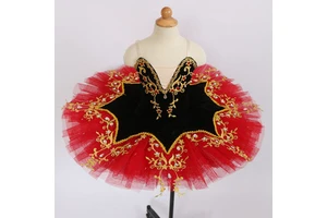 Jm864 Customized Venice Carnival Performance Wear Professional Tutu YAGP Raymonda Variation Black Swan Ballet Pancake Tutu