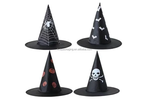 DIY Halloween Paper Caps Paper Cone Hats with Customized logo