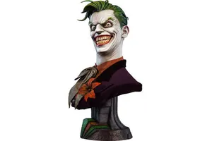 Resin Life Size Ferocious Features Bust Statue For Collection And Sale