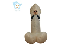 Funny Adult Holiday Cosplay Halloween Costumes Adult Inflatable Penis Costume