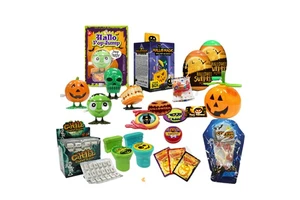 Seasonal Halloween Candy Toy Collection Fruity Flavored Sugar Hard Candy Boxed Decorative Filling 10g