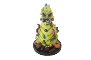 2025 New Products Resin Crafts the Green Monster Eats Midgets Terror Home Decoration Resin Ornament for Halloween