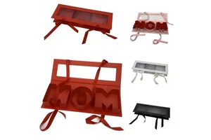 Hot Sale Mother'S Day MOM Flower Gift Box Cheap Colorful Letter Flower Box for Mother Box Women'S Day
