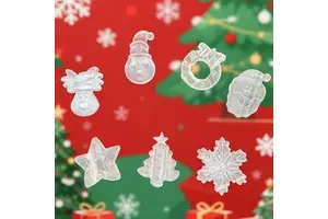 Factory Mascot Energy Spiritual Product Healing Crystal Crafts Christmas Series Selenite Carvings for Christmas Gift
