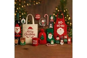 Luxury Christmas Gift Sets Premium Promotional Gift Custom Logo Holiday Merchandise For Corporate Events Clients Employee Reward