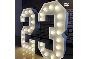 4ft Marquee Numbers Marquee Letter Love Letters 3ft Led Numbers Marquee Letters LED Sign Manufacturers In China