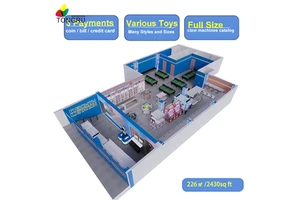 Claw Machine 226㎡ for Billiards and Restaurant Neon Lights for Nightclubs and Festivals for Party Goers Stuffed Animal Machine