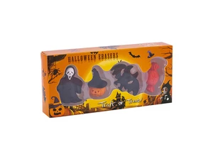 Cross-border New Product Halloween Rubber Combination Set Student Children Halloween Gifts Prizes Gift Rewards