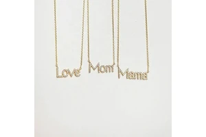 2025 Mother's Day Gift Set Necklace 925 Sterling Silver Mom love Necklace Gifts for Women