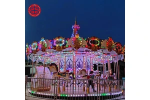 Hot Sale Attractive Carnival Rides Attraction Chinese Carousel China Supplier