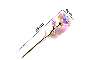 Mother's Day & Birthday Gift for Women-Imperishable Eternal Rose Plastic Flower in Gift Box