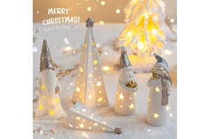 Christmas Decorations, Children's Christmas Gifts, Luminous Lights, Decorations, Household Tabletop Decorations