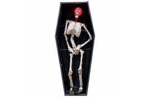 New Halloween Arrival Electric Ghost Waterproof Indoor Decorations Rechargeable Battery Durable Steel Plastic for Haunted House