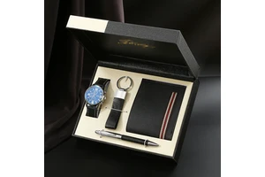 Fashion Men's Business Gift Set Father's Day Gift Set Men's Watch Set