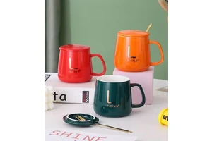 Lunaire Personalized Gifts Set Wedding Favors Gifts Guest Custom Logo Coffee Mug With Towel Mothers Day Gifts