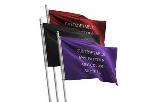 Customized Polyester Flags for Promotional Products Diwali Thanksgiving Durable Any Size/Color/Pattern Shipped Directly Factory