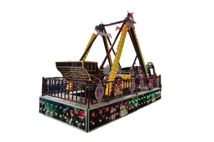 Hot Sale Customized Service Amusement Rides Mini Pirate Ship For Kids And Adults For Sale
