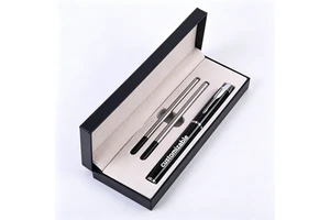 Hot Sale Luxury Metal Gift Pen Set Advertising Pens Ball Point Pen Refill Gift Set Personalized Laser Logo Engraved Print