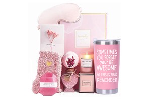 Christmas Gift Set Women Self Care Bath Set Luxury Relaxation Spa Set for Birthday Gift Mother's Day and Valentine's Day