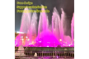 Outdoor Custom-made Large-scale Musical And Dancing Fountain For Garden Lakes