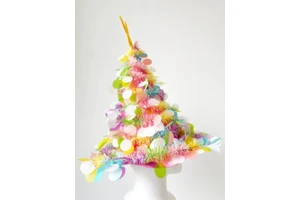 High-end Plastic Indoor Wedding & Birthday Hat Decorations for Adult Party Supplies