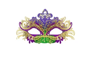 Antique Half-Face Venetian Vintage Greek Roman Style Plastic Carnival Masquerade Party for Men for Halloween Venetian Carnival
