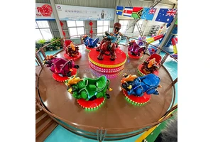 Happy Amusement Park Jumpinging Crazy Bullfight Funfair Amusement Equipment Carnival Rides Spinning Outdoor