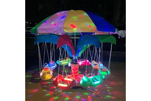 CE Certified Popular Hot Selling New Design Ride Mini Carousel Ride For Sale Children Amusement Park Playground Kids