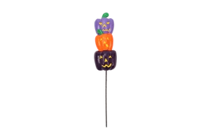 Custom 2026 New Artificial Evil Pumpkin Pick Decoration Product for Halloween Holiday Supplier Wholesale