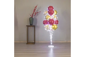 13 Tubes Balloons Stand Happy Birthday Adult Promotional Toy Set Wedding Party Decoration Balloons Pole Holder Balloon Stick