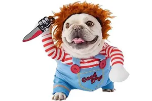 Hot Sale Cute Holiday Pet Dog Cosplay Halloween Christmas Funny Party Costume
