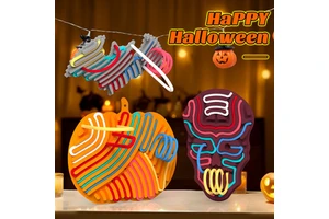 Children's Food-grade Silicone Halloween Sensory Board for Parent-child Interaction