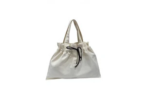 Wholesale Canvas Cotton Tote Bag Eco-Friendly Reusable Handled Drawstring Shopping Bag Custom Logo Print For Corporate Gifts