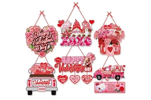 Duoyou Hot Sale Valentine's Day Party Decoration New Design Wedding Door Wall Hanging Ornament