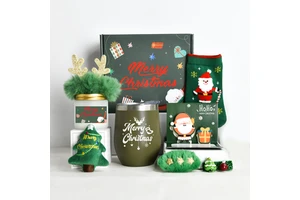 New Product Ideas 2024 Custom Logo Santa Clause Christmas Gift Wholesale Private Luxury Get Well Soon Gifts Set