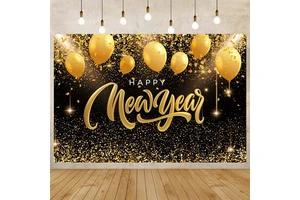 2025 New Year Theme New Design Party Decorations Banner Hanging Cloth New Year Background Decoration