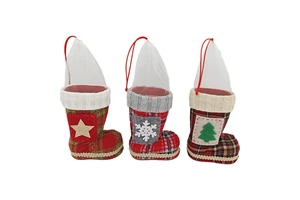 New Year Decor 2024 Xmas Boot Item Other Party Decoration Christmas Gift Set Decoration