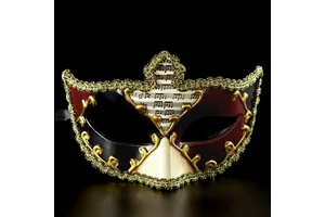 Wholesale Luxury Venetian Masquerade Mask Stage Performances Dance Party Carnival Venetian Mask