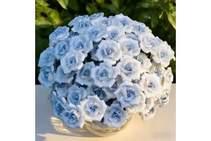 Handmade Ceramic Flower Online Celebrant Simulation Rose Creative Valentine's Day Gift Eternal Flower Ornaments