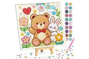 Hot Stock Factory Wholesale Mini Framed Diamond Painting Kits Various Themes DIY Art Toys For Children Retailers