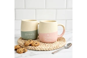 Engraved Ceramic Mug With Your Text, Custom Coffee Mug For Christmas Gift