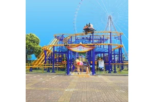Theme Park Fun Fair Amusement Small Roller Coaster Spinning Roller Coaster Ride For Sale