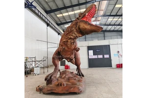 Dino Park Program Manufacturer Custom Hyper-realistic Halloween Decor Large Life Size Dinosaurios Animatronicos T Rex For Sale