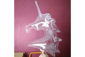 New Product Flashing unicorn Led Glow Bobo Balloon for Gift Decoration