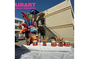 Decorations for the Italian Carnival Decoration Inflatable Mask,inflatable Large Masks Balloon for Sale