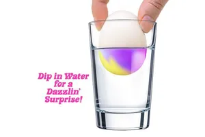 Fidget Squishy, Cross-border New Product for NeeDoh Dippin Dazzler Egg Easter Stress-relief Silicone Soft Toy
