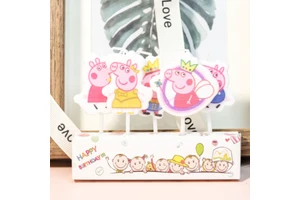 Wholesale Animation Cute Cartoon Children's Birthday Candles (5-Pack) for Party Decoration and Cake Decoration Home Decoration