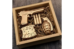 Gun Soap Gift Set Birthday Gift Christmas Present for Husband or Boyfriend Funny Soap for Him