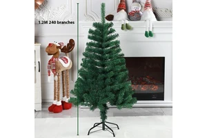 Eco-friendly PVC Full-Size Christmas Tree Cross-Border Encrypted Pointed Design Spruce for Hotel Mall Floor Christmas Tree